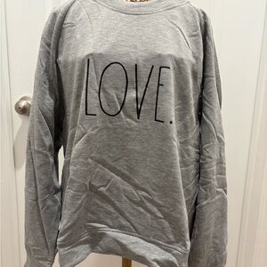 Rae Dunn Gray Sweatshirt